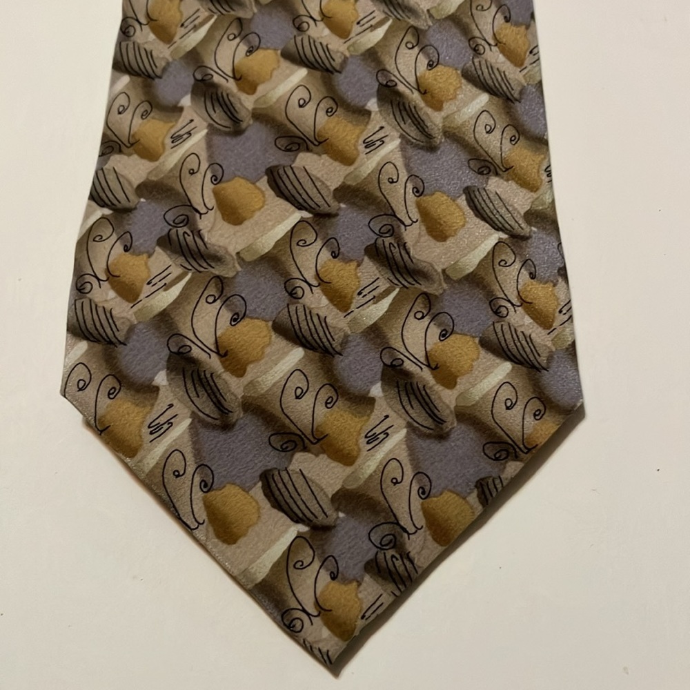 J. Garcia Birdland Collection Fourteen Silk Tie